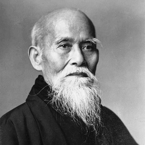 O Sensei, founder of Aikido